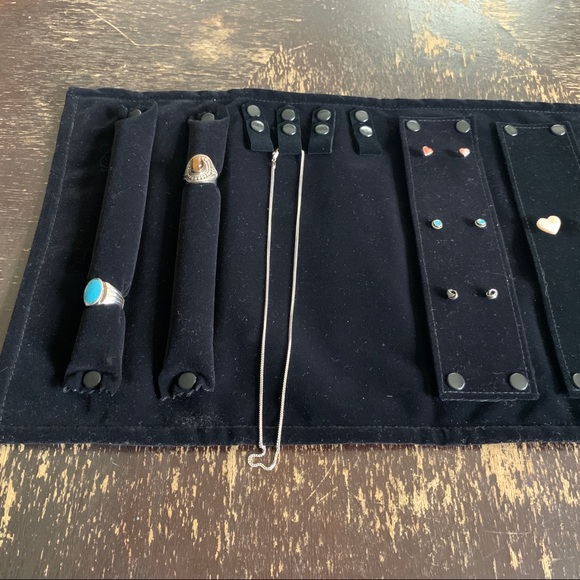 Zebra print jewelry roll - Picture 5 of 5